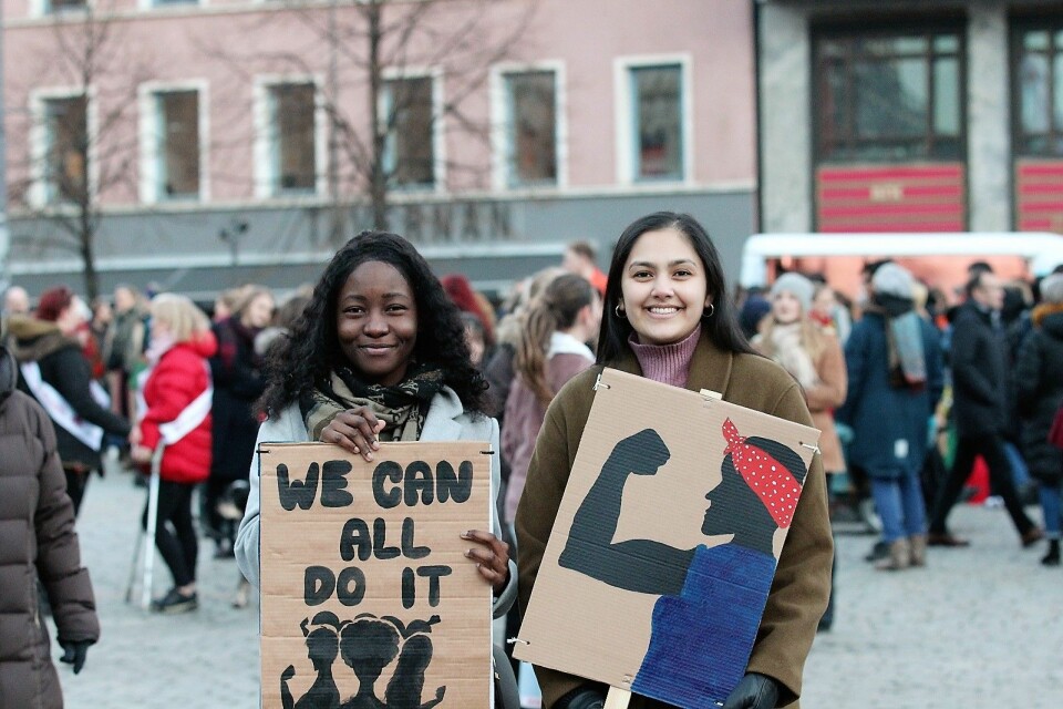 8. marskomiteen forventer at tusenvis vil dukke opp på Youngstorget på søndag. Foto: André Kjernsli