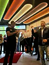 Langrennsløper Petter Northug og norgessjef i Burger King Kenneth Lorentzen.