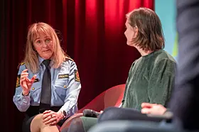 Christina Rooth er politiinspektør og næringslivskontakt i Oslo politidistrikt.