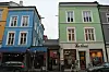 Torggata 23, bygget i 1884, kjøreport til gårdsrom med våningshus,
