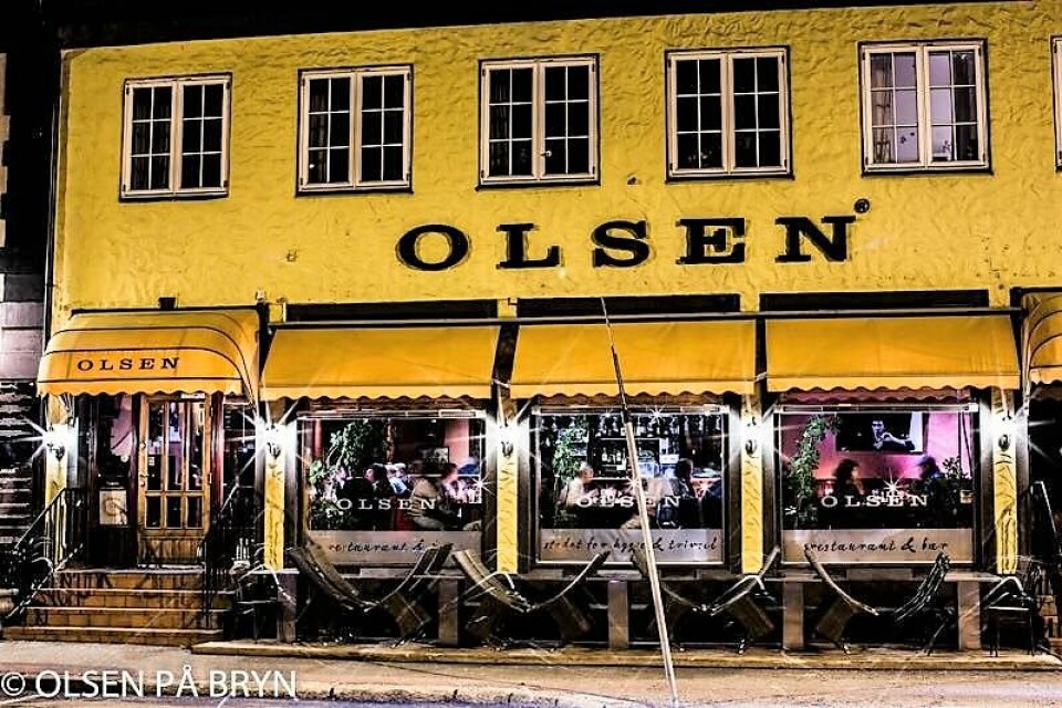Olsen på Bryn er et av få samlingspunkter i området rundt Bryn. Foto: Tom Olsen