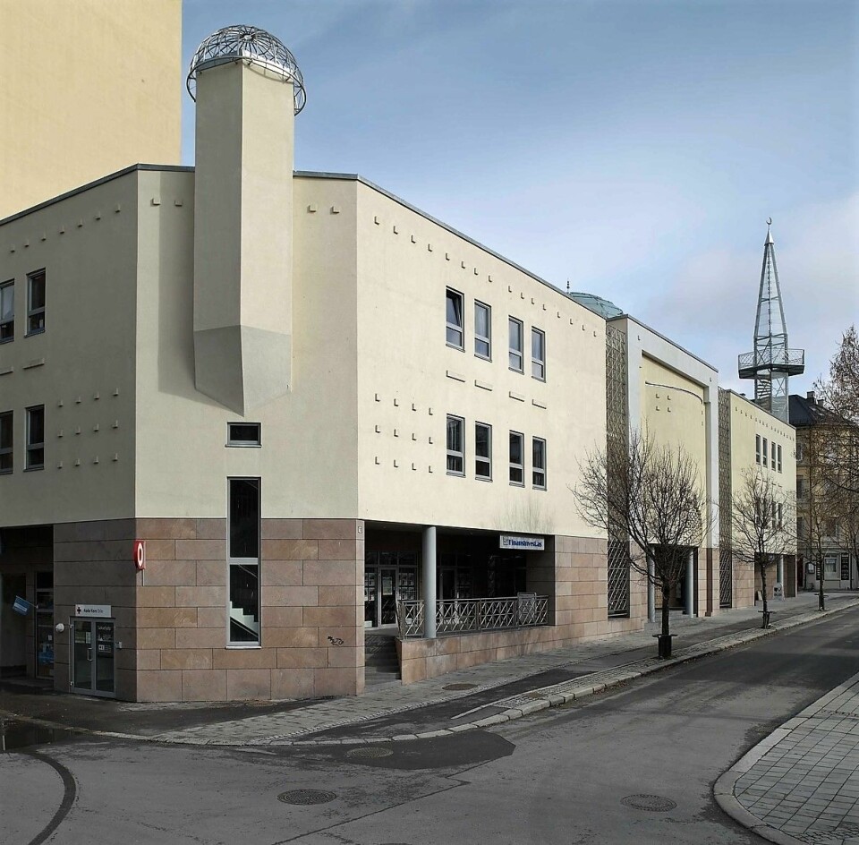 Central Jamaat e-ahl-e Sunnat moskeen i Motzfeldts gate er Skandinavias nest største. Foto: Rune Aakvik / Oslo Museum