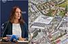 Utdanningsbyråd skolebyråd Julie Remen Midtgarden (H) Foto: Arnsten Linstad Flyfoto dronefoto tomt Grenseveien 65 / 67 ungdomsskole Ensjø Foto: Oslo kommune