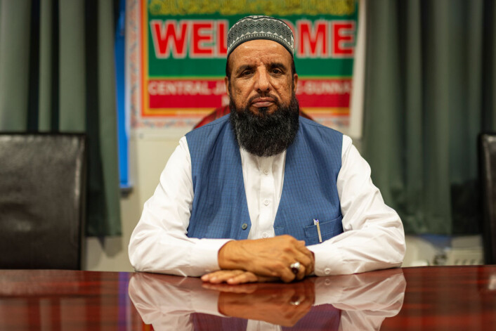 Hovedimam Syed Nehmat Ali Shah Bukhari. Foto: Morten Lauveng Jørgensen Hovedimam Syed Nehmat Ali Shah Bukhari. Foto: Morten Lauveng Jørgensen