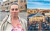- Vi forventer at det settes press på byrådet slik at tomta i Grenseveien 65-67 blir kjøpt, sier Ensjø-mor Serena Norheim. Til h. tomta Møller Eiendom ønsker å selge til kommunen. Foto: Vegard Velle / Møller Eiendom