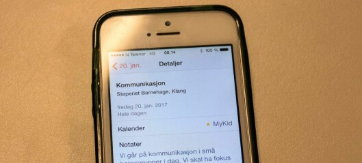 Oslos barnehager skal snakke med foreldre med ny mobilapp
