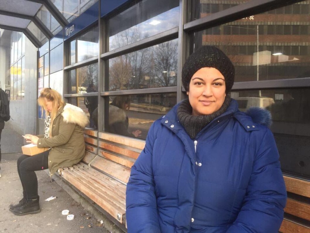 Sejal O’Donnell er en varm tilhenger av kollektivtrafikk. Foto:Vegard Velle Sejal O’Donnell er en varm tilhenger av kollektivtrafikk. Foto:Vegard Velle