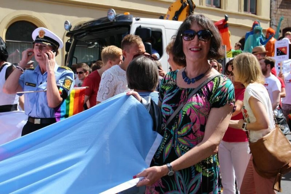John Jeanette Solstad Remø, nestleder i Forbundet for transpersoner i Norge, ble glad over å høre at Oslo bystyre har satt ned råd for seksuelt mangfold.