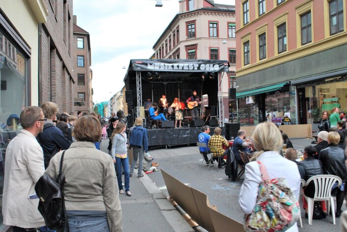 Bilene kan i framtiden forsvinne helt fra Markveien. Foto: Wikimedia commons Bilene kan i framtiden forsvinne helt fra Markveien. Foto: Wikimedia commons