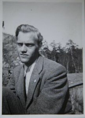 Birger Ødegaard i 1947. Foto: privat.
