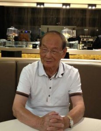 Chen Fuk Sing i Spania i 2015 eller 2016. på 1960-tallet måtte han flykte fra Maos Kina. Foto: privat Chen Fuk Sing i Spania i 2015 eller 2016. på 1960-tallet måtte han flykte fra Maos Kina. Foto: privat