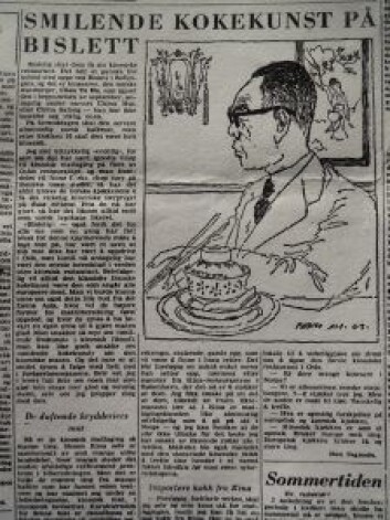 I 1963 kunne den legendariske matskribenten Don Segundo (virkelige navn: Leif Borthen) avsløre at "endelig skal Oslo få sin kinesiske restaurant'. Kilde: Aftenposten 2. september 1963, via Yenyin Kwan I 1963 kunne den legendariske matskribenten Don Segundo (virkelige navn: Leif Borthen) avsløre at "endelig skal Oslo få sin kinesiske restaurant'. Kilde: Aftenposten 2. september 1963, via Yenyin Kwan