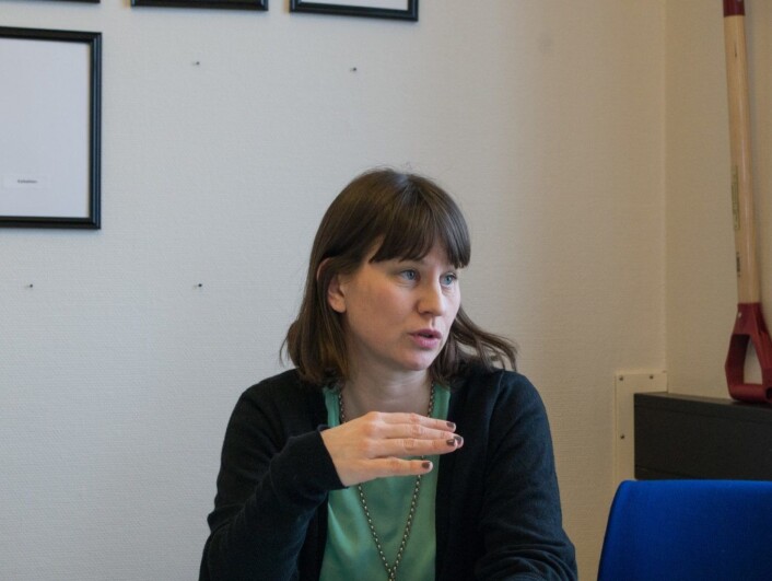 Kulturbyråd Rina Mariann Hansen lover at hun tar mangelen på atelierer for Oslos kunstnere på alvor. Foto: Kyrre Songstad Seim Kulturbyråd Rina Mariann Hansen lover at hun tar mangelen på atelierer for Oslos kunstnere på alvor. Foto: Kyrre Songstad Seim