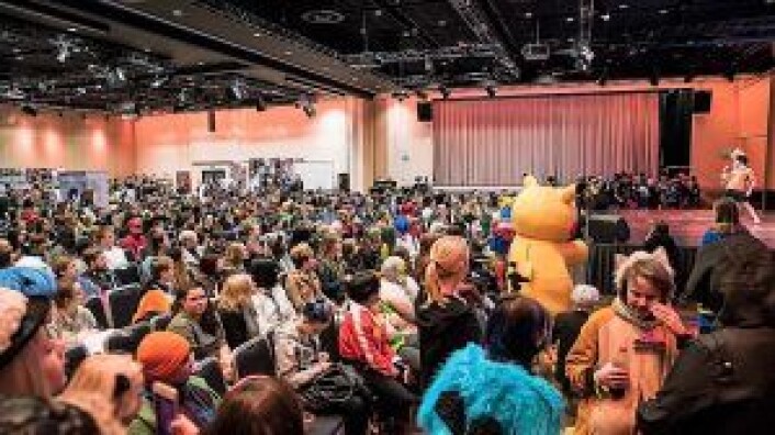 Omtrent 1000 cosplayers utfoldet seg i Oslo kongressenter. Foto: Willy Larsen Omtrent 1000 cosplayers utfoldet seg i Oslo kongressenter. Foto: Willy Larsen