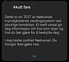 Onsdag klokken 12 uler det i mobiltelefoner og tyfoner i Oslo. Da testes nødvarsel på mobil og Sivilforsvarets varslingsanlegg i en felles nasjonal varslingsprøve.