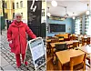 Janne Wilberg utenfor Oslo skolemuseum og gamle Møllergata skole Foto: Christian Boger Klasserom i Oslo skolemuseum Foto: Oslo skolemuseum