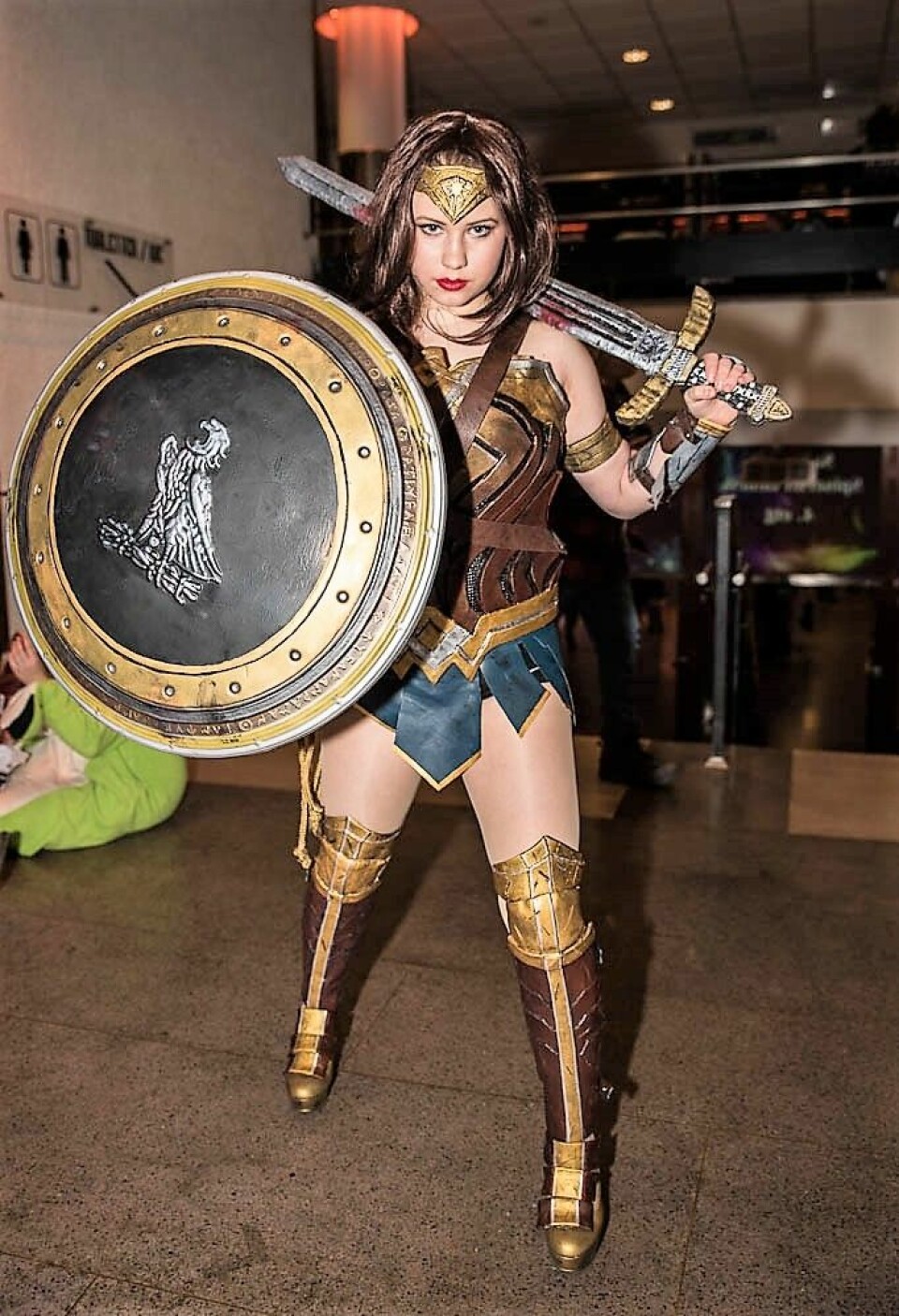 Wonder Woman (Kristine Meek Stokke). Foto: Willy Larsen