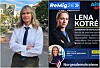 Anne Lindboe (H) på Grønland Foto: Privat Plakat remigrasjonskonferanse Norgesdemokratene Lena Kotré (AfD) Foto: Norgesdemokratene