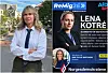 Anne Lindboe (H) på Grønland Foto: Privat Plakat remigrasjonskonferanse Norgesdemokratene Lena Kotré (AfD) Foto: Norgesdemokratene