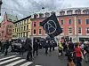 Rundt 100–150 demonstranter møtte opp utenfor Håndverkeren under Norgesdemokratenes konferanse.