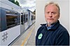 Norsk Folkehjelps Raymond Johansen er kritisk til at Oslo kjøper nye T-baner fra CAF. Selskapet er svartelistet av FN for å bidra til israelsk okkupasjon av palestinsk land. Foto: Arnsten Linstad / Norsk Folkehjelp