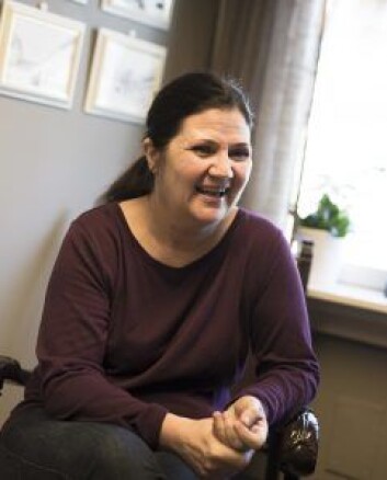 Avdelingssykepleier Hariett Nilsen på Majorstutunet bo- og behandlingssenter. Foto: Christian Vassdal Avdelingssykepleier Hariett Nilsen på Majorstutunet bo- og behandlingssenter. Foto: Christian Vassdal