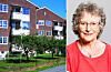 Lill Fanny Sæther og Bakkehaugen borettslag på Tåsen.