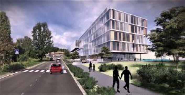 Voldsløkka skole i 2022? Og ikke minst: Er bilene til venstre selvkjørte? Illustrasjon: Asplan Viak AS/Undervisningsbygg KF Voldsløkka skole i 2022? Og ikke minst: Er bilene til venstre selvkjørte? Illustrasjon: Asplan Viak AS/Undervisningsbygg KF