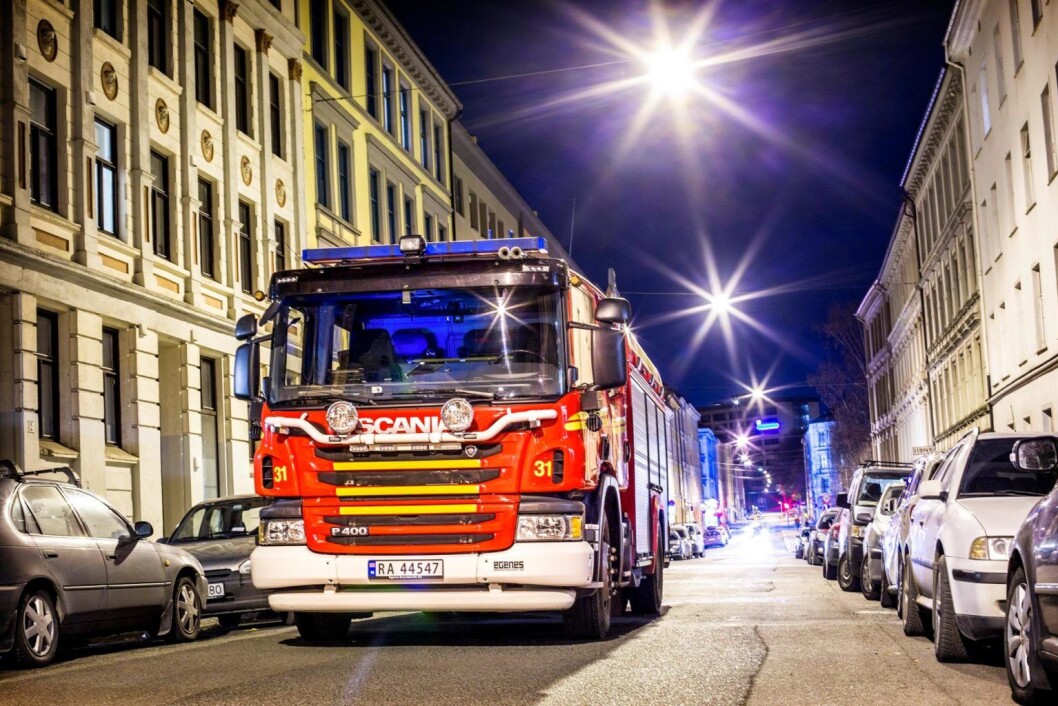 Brannmannskapene i Oslo har hatt en svært travel uke. Foto: Oslo brann- og redningsteat Brannmannskapene i Oslo har hatt en svært travel uke. Foto: Oslo brann- og redningsteat