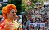 Årets Pride-parade i Oslo samlet titusenvis av tilskuere og tusenvis av deltakere. Foto: Bjørn Hattrem