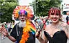 Ifølge Oslo Pride deltok 90.000 mennesker i årets parade. Foto: Charlotte Nagell