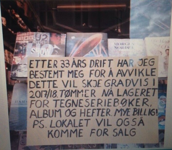 Stadig nye småbutikker velger å legge ned driften på Grünerløkka. Foto: Tone Dalen Stadig nye småbutikker velger å legge ned driften på Grünerløkka. Foto: Tone Dalen