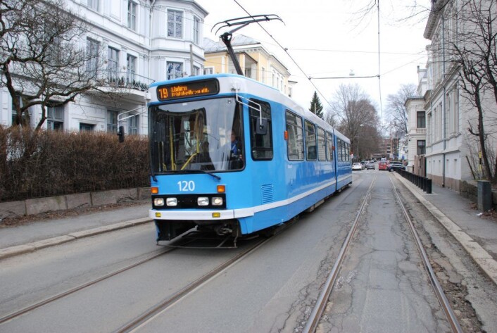 Høyre vil si nei til Ruters ønske om å flytte Briskebytrikken til Skovveien. Foto: Arnsten Linstad Høyre vil si nei til Ruters ønske om å flytte Briskebytrikken til Skovveien. Foto: Arnsten Linstad