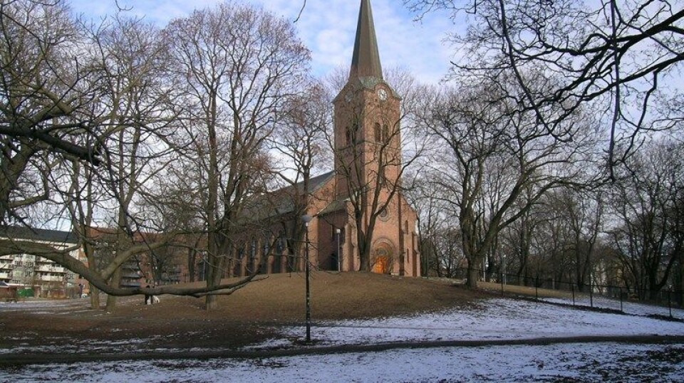 Sofienberg kirke er en av ni kirker i Oslo som kan bli lagt ned for å spare 10 millioner kroner. Foto: Kirken.no