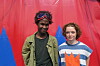 Mahad Said Hassan og  Flo Fagerli