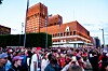 Norge-Brasil, foran Rådhuset.