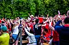 Norge-Brasil, foran Rådhuset.