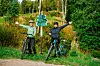 På sykkeltur fra Sognsvann til Kobberhaughytta i forbindelse med åpning av den nye turstien fra Blankvann.