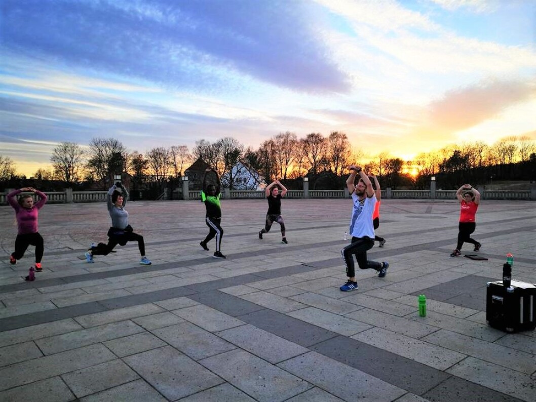 BodyChallenge i Frognerparken i mars. Foto: Nina Albertsen BodyChallenge i Frognerparken i mars. Foto: Nina Albertsen