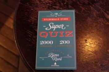 Gyldendals store superquiz, med 2000 spørsmål. Foto: Ka Man Mak Gyldendals store superquiz, med 2000 spørsmål. Foto: Ka Man Mak