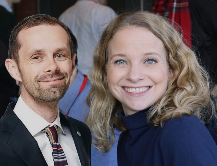 Hallstein Bjercke og Ingrid Langerud er politiske rivaler fra Venstre og AP, men enige om Europa-saken. Hallstein Bjercke og Ingrid Langerud er politiske rivaler fra Venstre og AP, men enige om Europa-saken.