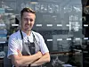 Andreas Gøbel er kjøkkensjef på Solsiden, som er en restaurant som innenfor sjømat