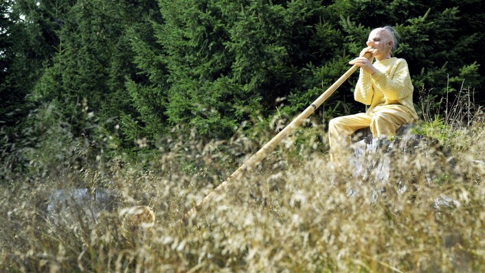 Tori Wraanes performance Track of horns. Foto: Jochen Unterhofer Tori Wraanes performance Track of horns. Foto: Jochen Unterhofer