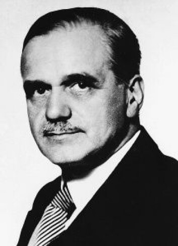 Alf Larsen Whist ble forfremmet til formann ved Vinmonopolet og statsråd under krigen. Foto Vinmonopolet Alf Larsen Whist ble forfremmet til formann ved Vinmonopolet og statsråd under krigen. Foto Vinmonopolet