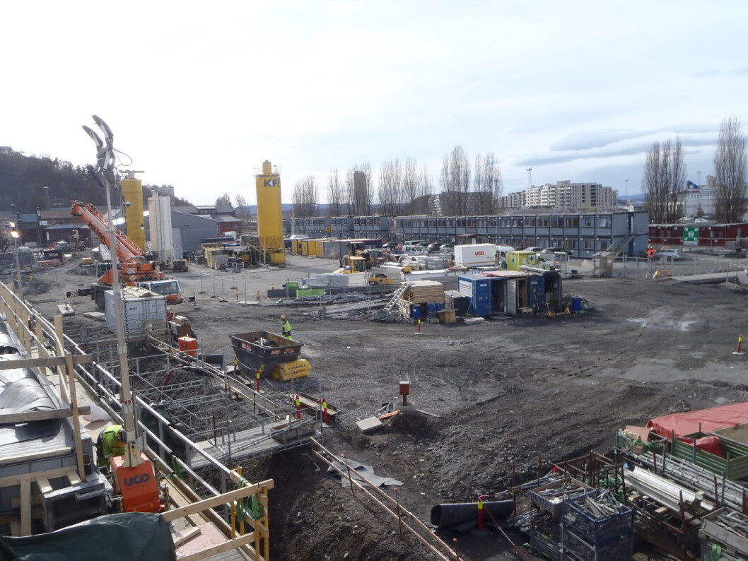 Bjørvika er i rask utvikling. Foto: Anders Høilund Bjørvika er i rask utvikling. Foto: Anders Høilund