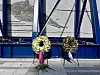 Ved monumentet i regjeringskvartalet