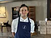 Julián Rivero López (24) er kjøkkensjef for michelin restauranten Kontrast.