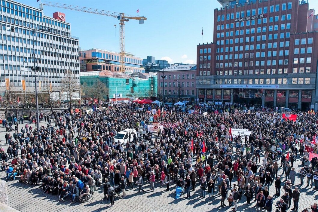 1. mai i Oslo. Foto. Anna Carlsson 1. mai i Oslo. Foto. Anna Carlsson