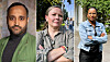 Abdullah Alsabeehg (AP), Mari Rise Knutsen (Rødt) og Sulaksana Sivapatham (SV)