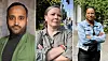 Abdullah Alsabeehg (AP), Mari Rise Knutsen (Rødt) og Sulaksana Sivapatham (SV)